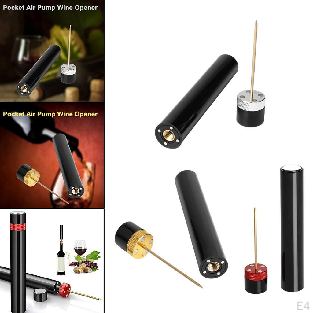 Pressure Opener Pump Bottle Set Wine Accessory Tool Kit Air Gift
