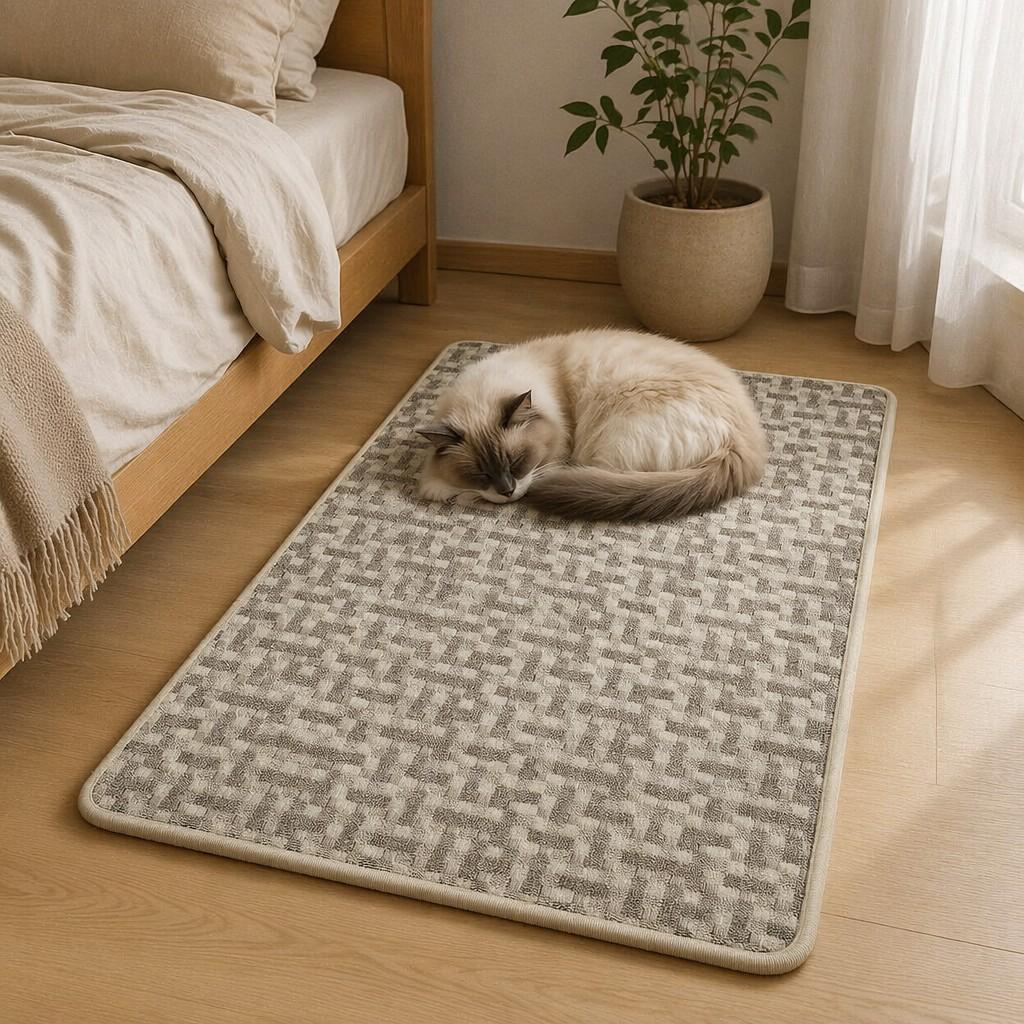 Pet Minimalist Style Small Fresh Entrance Entrance Bathroom Kitchen Floor Mat Floor Mat Non-slip Machine Washable Carpet 2026