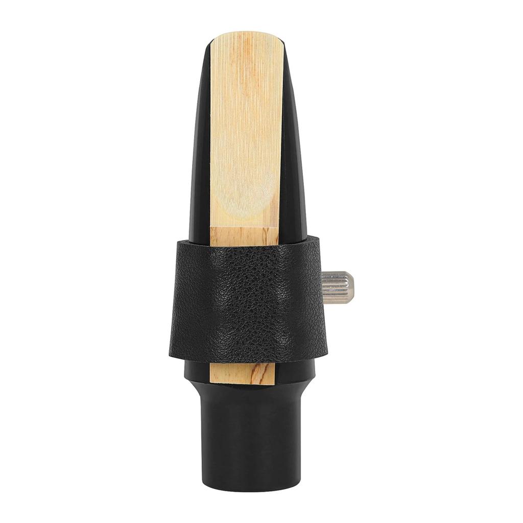 M MBAT Tenor Saxophone Cap Clip Accessory Set Tenor Saxophone Mouthpiece Cap Clip Reed Toothpads Woodwind Instrument Accessories