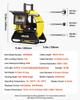 Sewer Camera, 50m, Self-Leveling Drain Inspection Camera with 1080P HD Screen, IP68 Waterproof Snake Plumbing Cameras with Lights - 12 LEDs & 16GB