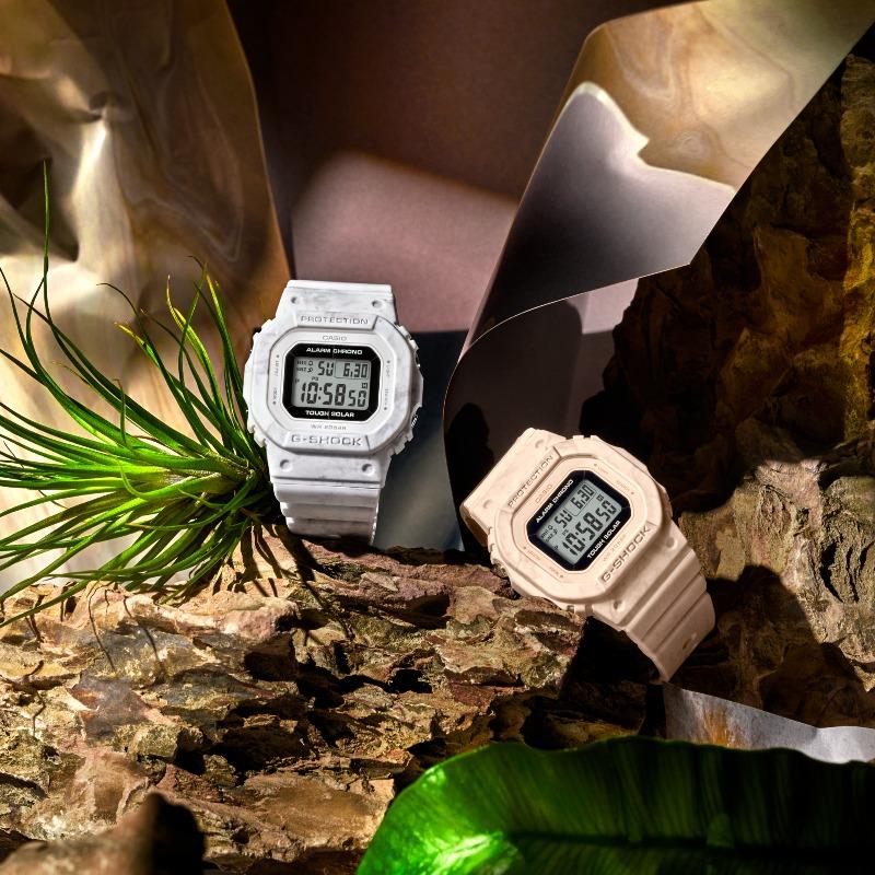 Casio G-SHOCK Herren Resin 200M Wasserdicht Stoßfest Alarm Quarz Uhr GMS-S5600RT-7