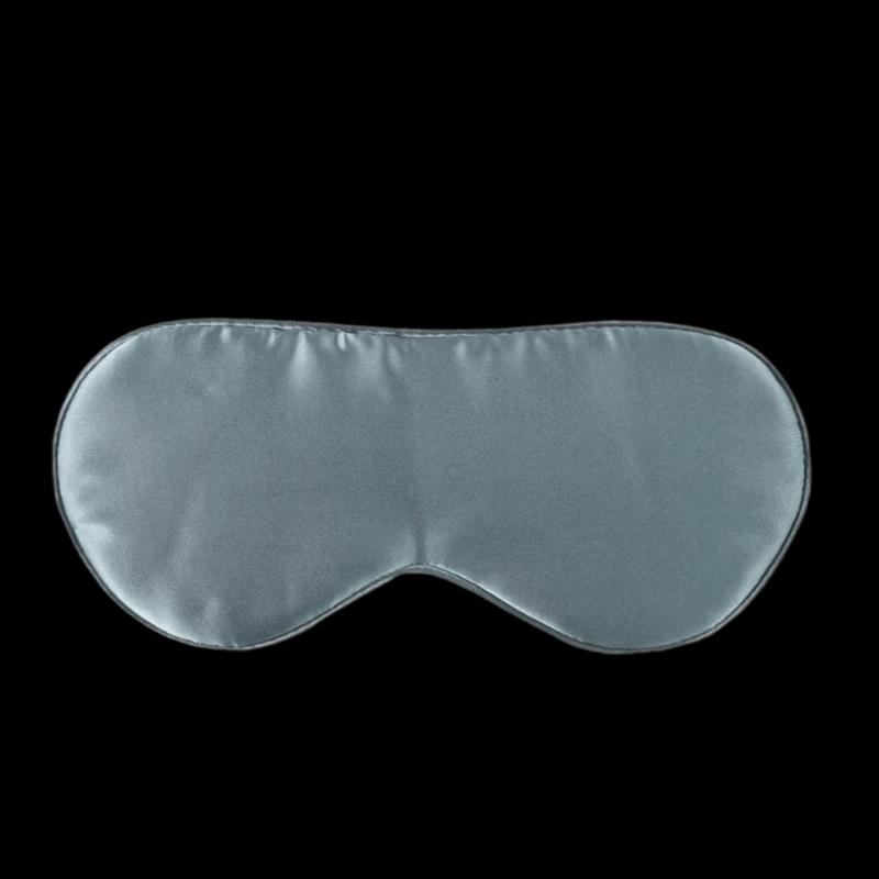 Zhenshiming 16 Momme Silk Sleep Eye Mask дымчато-синий
