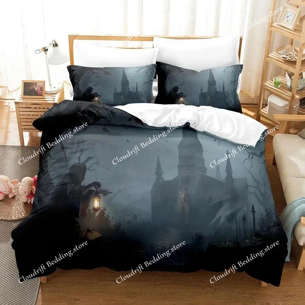 Anime Game Identity V Bedding Set Duvet Cover Bed Set Quilt Cover Pillowcase Comforter King Queen Size Boys Adult Bedding Set