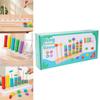 Wooden Childrens Counting Frame Educational Toy For Early Learning And Montessori Activities