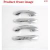Car handle decorative strip Silver For Mercedes-Benz GLC Coupe 2024-2026