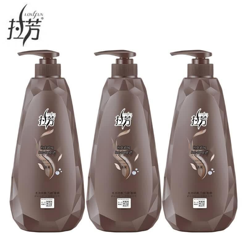 Lafang Softening & Anti-dandruff Shampoo 750ml (3-Pack)