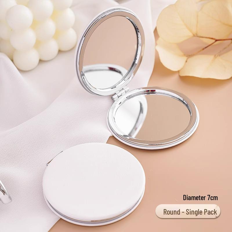 Portable Double-Sided Folding Makeup Mirror with Stand