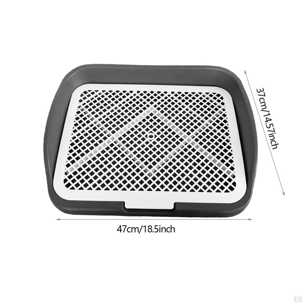 Dog Potty Training Toilet Portable Puppy Pad Holder for Dormitory Home Bunny