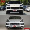High-Quality Carbon Fiber MSY Front Lip for Porsche Cayenne 9Y0.2, Dry Carbon, Easy Install