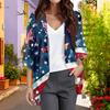 Ladies Fashion Loose Casual Print Beach Holiday   Sleeve Chiffon Cardigan