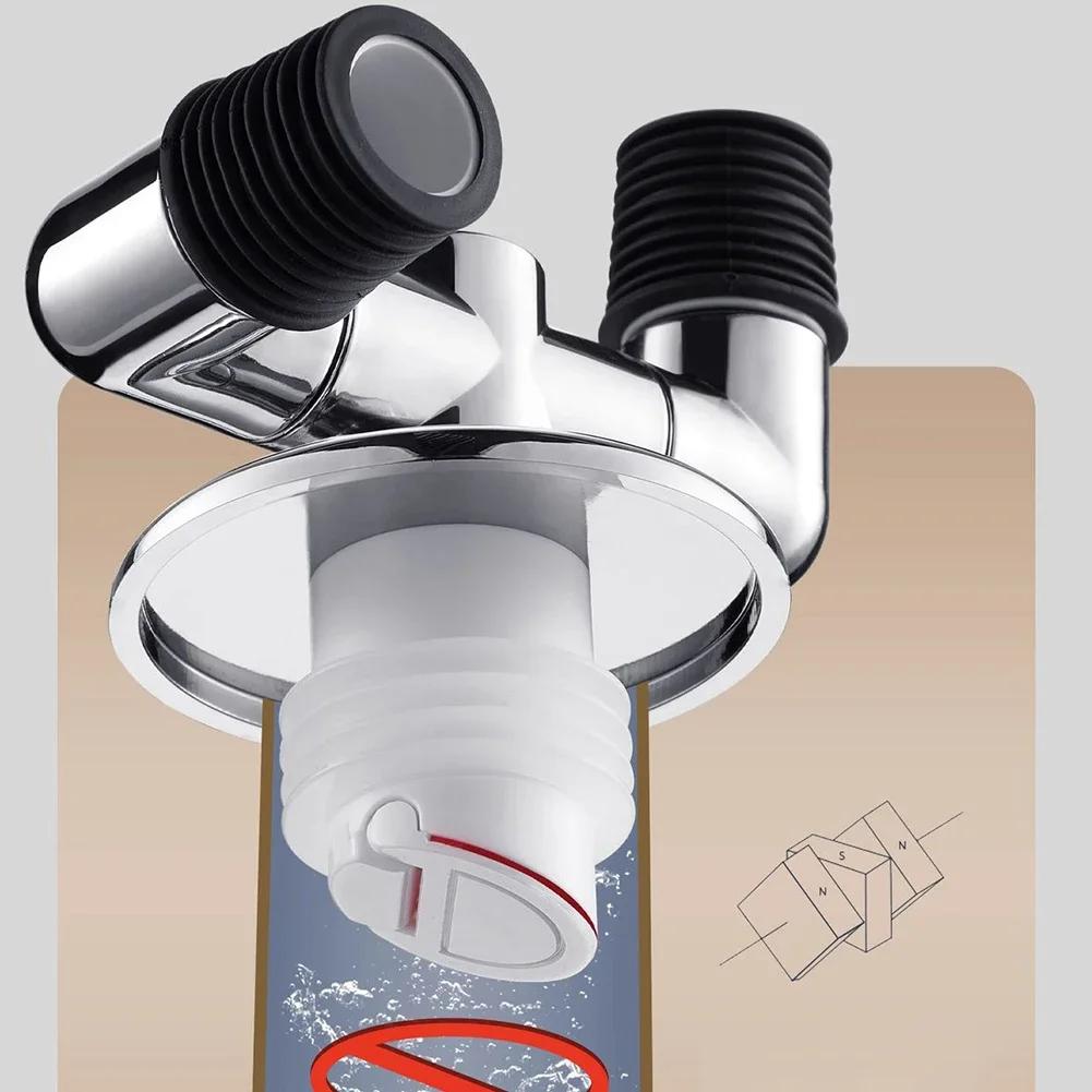 Floor Drain Adapter Washing Machine Sewer Elbow Pipe Connector Tees Joint Dishwasher Connector Anti Odor Drainage Drains