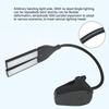 Music Stand Light, Clip On LED Book Lights, USB Rechargeable and Battery Operated, Reading Lamp In Bed, for Piano Player