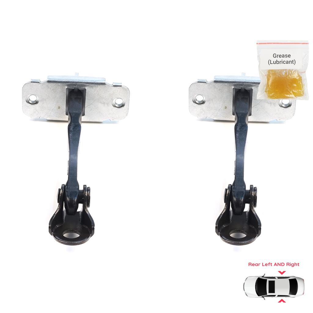 EDP1696-1 2 Pieces Rear Door Hinge Brake Stop Check Assy Limiter Strap for Hyundai I10 MK1 PA 2007-2018 794800X000 794900X000
