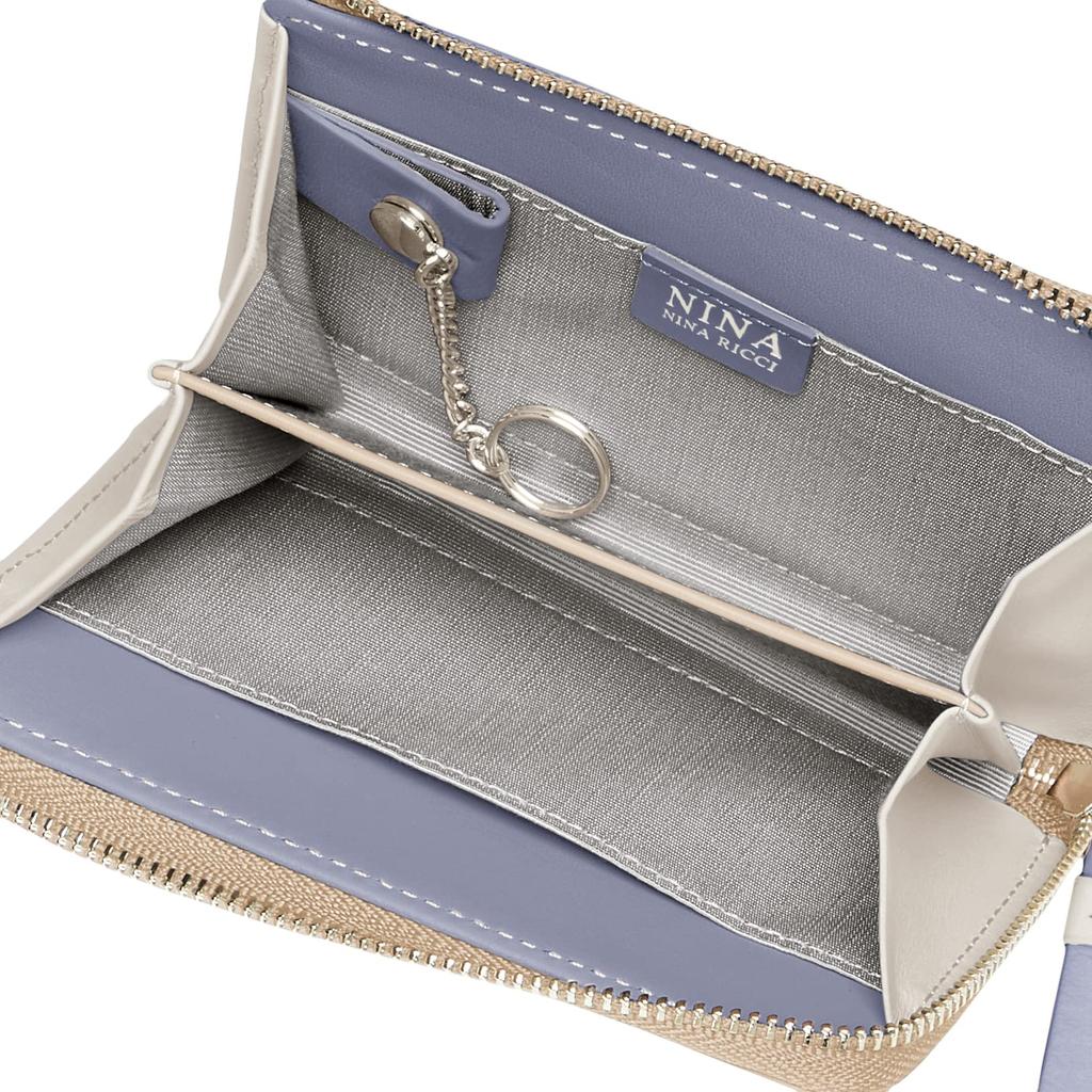 Nina Nina Ricci Multi-Case Tangram Purse 35-3000 Blue Gray
