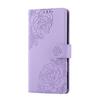 For Realme C63 4G/C61 4G Case Rose Flower PU Leather Wallet Phone Cover with 3 Card Slots