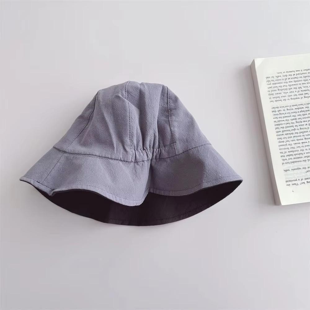 Solid Color Baby Sun Hat Casual Children Infant Caps New Fisherman's Cap Kid Boy Girl