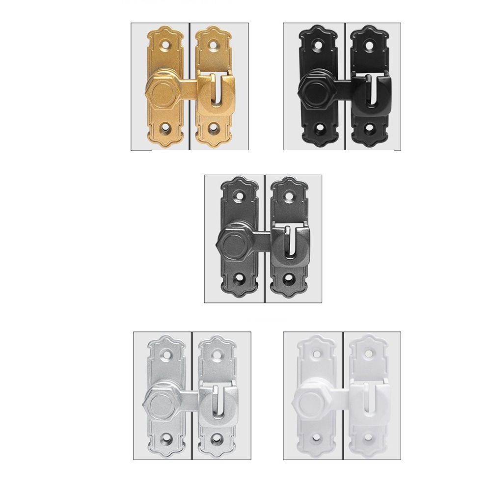Anti-theft Sliding Door Catch Safety Door Buckle Protable Door Bolts  Cabinet