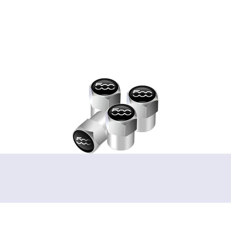 Couvercle de capuchon anti-poussière de tige de Valve de pneu de voiture boulonné, 4 pièces, accessoires pour 500 Punto Panda Doblo Stilo Bravo Pondo