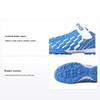 Li Ning Professional Comfortable Low Top Kids Football Shoes Kids Football Shoes French-Blue YKGU010-7