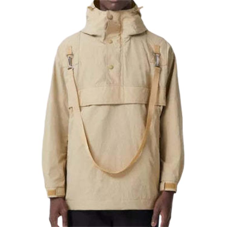 Burberry Logo Baskılı Oversize Rüzgarlık Ceket 80573541