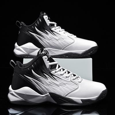 2024 New Retro Basketball Shoes for Men Lace-Up High Top Sneakers Basketball Breathable Women Basketball Shoes Outdoor Athletic