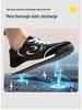 Unisex Anti-static Petrochemical Work Shoes: Wear-resistant, Comfortable, Dust-free Safety Footwear