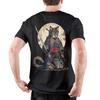 Bushi Cat T-Shirt Adult japanese Streetwear 100 Cotton T Shirts Summer O Neck Hip Hop Tees Casual Big Size Clothing