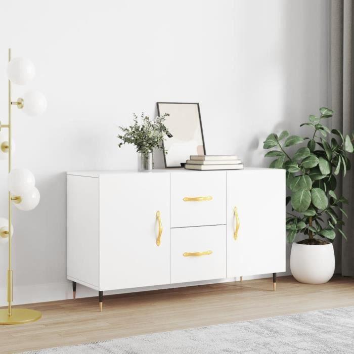 VidaXL Buffet blanc 100x36x60 cm bois d'ingénierie 828148