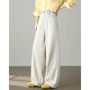TERRE BLEUE Women's High-Waisted Loose Wide-Leg Jeans