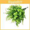 Plastic Eucalyptus Globulus Green Plant Bouquet For Hotel Interior Decor