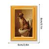 3D Wooden Photo Frame Poster Refrigerator Magnet - Creative and Quirky Decorative Magnet