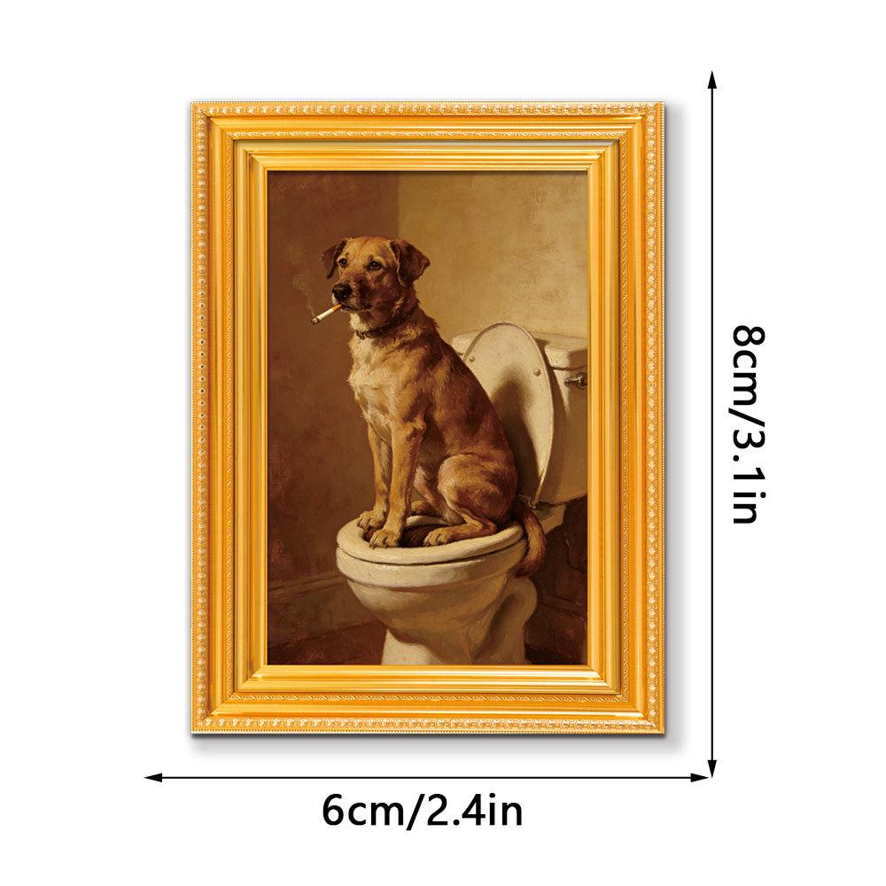 3D Wooden Photo Frame Poster Refrigerator Magnet - Creative and Quirky Decorative Magnet