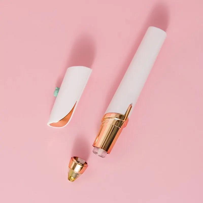 Electric Eyebrow Trimming Tool Portable For Beginners Automatic Electric Eyebrow Trimmer Nose Hair Shaving Brush Scraper