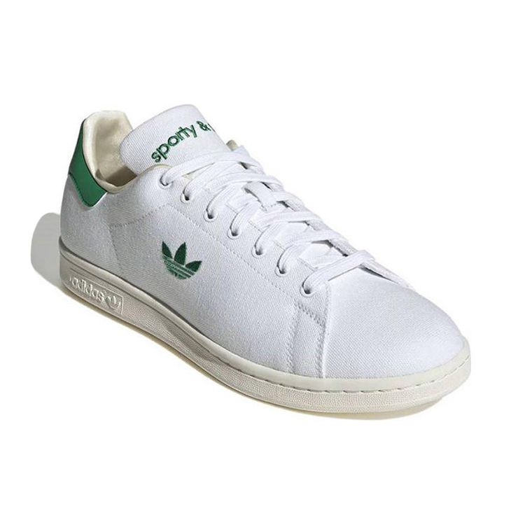 Sporty & Rich x adidas Stan Smith Λευκά Πράσινα Unisex Αθλητικά Παπούτσια Εκρού IF5658