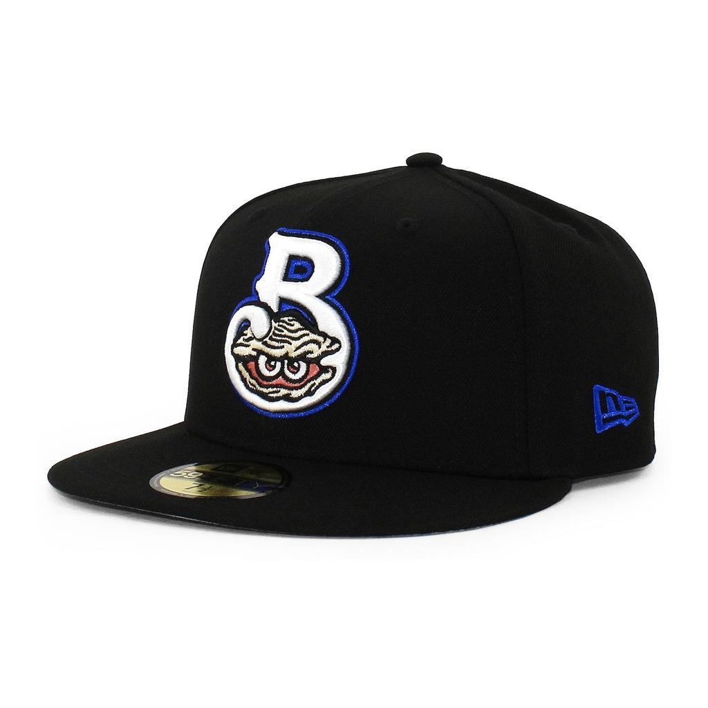 New Era Cap 59FIFTY Biloxi Shuckers MiLB ON-FIELD AUTHENTIC HOME FITTED CAP BILOXI SHUCKERS Brewers BREWERS MINOR LEAGUE Minor League Hat 5950 Sz