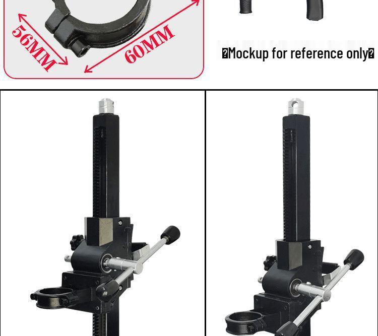 Adjustable Angle Handheld Drill Hole Punching Support Bracket