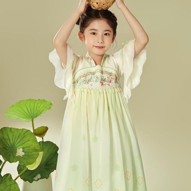 Girls' Princess Hanfu Summer Dress