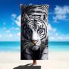 Tiger Löwe Tier Strandtuch Digitaldruck Dünn Schnelltrocknend Anti-Sand Mikrofaser Leicht für Schwimmen Yoga Reisen Fitnessstudio Geschenk