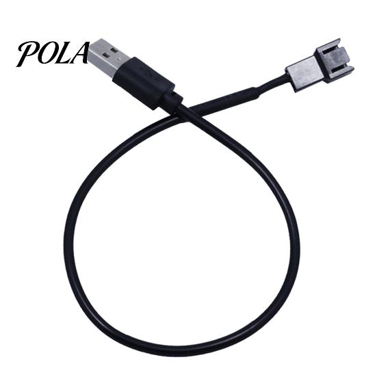 Cavo Adattatore Connettore USB Maschio a 3 Pin da 30cm per Case PC Ventola CPU