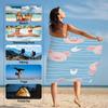 Pink Pigs Large Beach Towel Microfiber Beach Towels for Adults Quick Dry Pool Towel Travel Compact Bath Towel Sandproof Beach