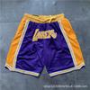 Men Women Basketball Shorts With NBA Team Logos Modal Fabric Quick Dry Sportswear Gym Running Training