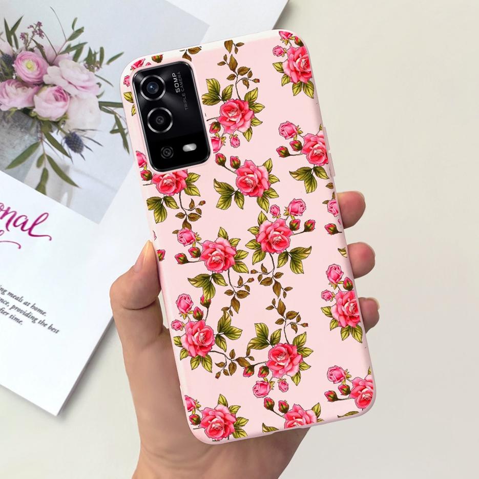 

For Oppo A55 4G Case CPH2325 Stylish Pretty Girls Butterfly Cover 6.51 Soft TPU Phone Case For Oppo A55 A 55 OppoA55 4G Fundas Oppo A55 4G