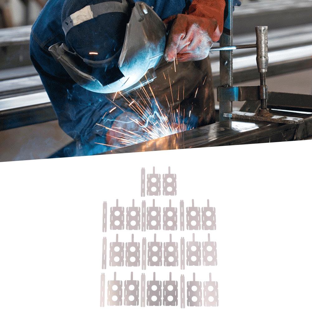 For DIY Battery Projects Nickel Battery Sheet Spot Welding Nickel Nickel Plated Steel Welding Parts Battery Silver