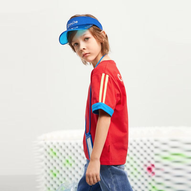 MQD Boys  Round Neck Short Sleeve T-Shirt 120cm