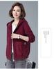 2026 Autumn Winter Women's Plus Size Corduroy Jacket - Casual, Slimming, Fashionable Mother's Wear