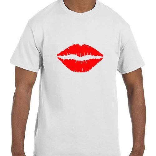 

Funny Humor Red Lips Romance T shirt T shirt M