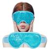 Light Blue: Eye Mask Sleeping Reusable Gel Beads Eye Mask For Hot Cold Therapy, Pain Relief Mask And Eye Pillow For Puffy Eyes, Stress Relief, Mi
