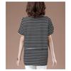 Striped Short-sleeved T-shirt for Women New Summer Top Stylish Half-sleeved T-shirt