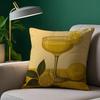 Anime Limoncello Cocktail Pillow Case Custom Printed Brushed Fleece Pillow, Baby Skin-Touch, Eco-Friendly Dye-Sublimation Cushio