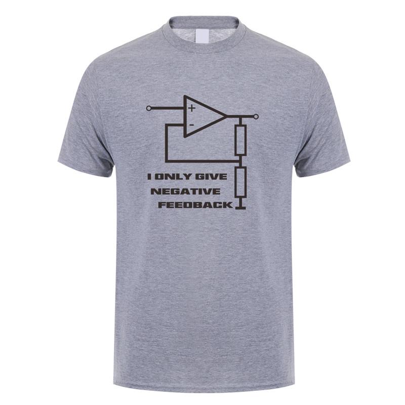 Funny I Give Negative Feedback Engineer T Shirt Unisex Short Sleeve Cotton Tshirts Unisexs Camisetas Gift Jl065